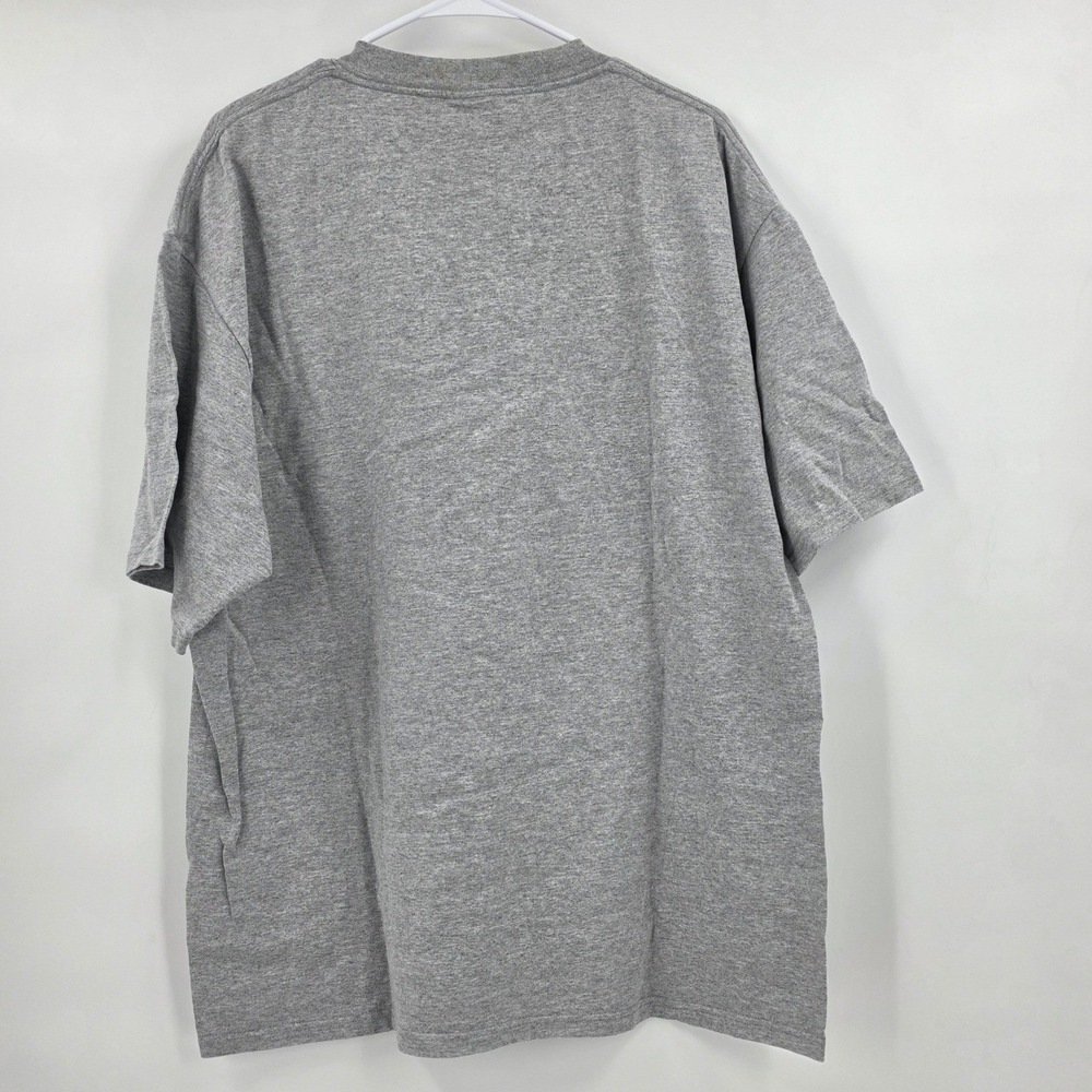VINTAGE Y2K PHILADELPHIA EAGLES SHIRT MENS XL GRAY GRAPHIC NFL SHORT SLEEVE - Picture 4 of 10